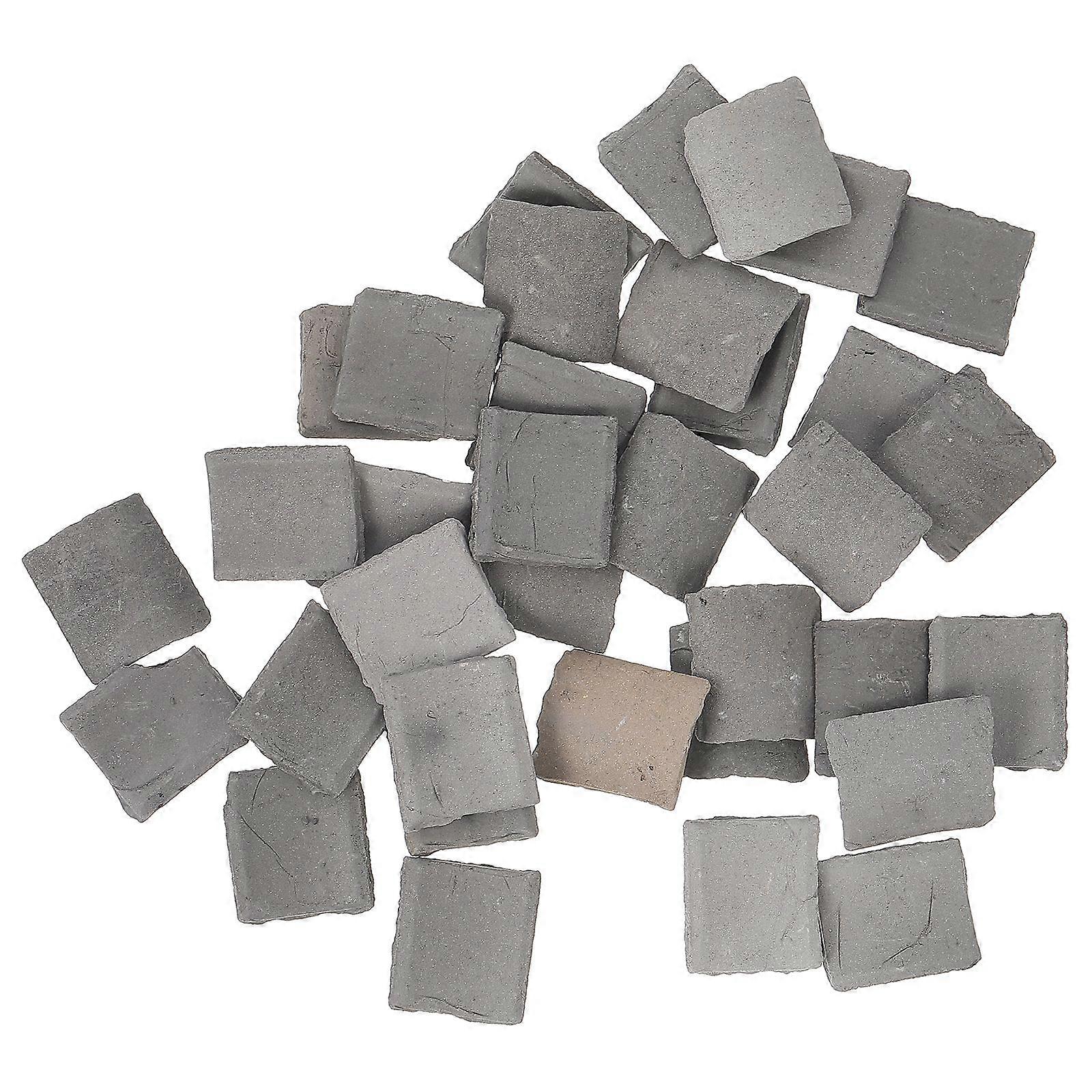 40Pcs Hand-made DIY Sand Table Mini Tile Micro Landscape Decorations for Decor