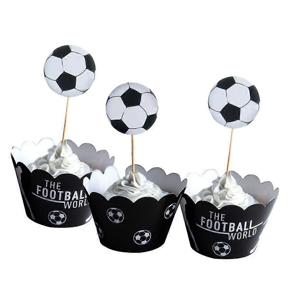 Cupcake Toppers Featuring Football Players, Ideal for DIY Projects and Event Decor
