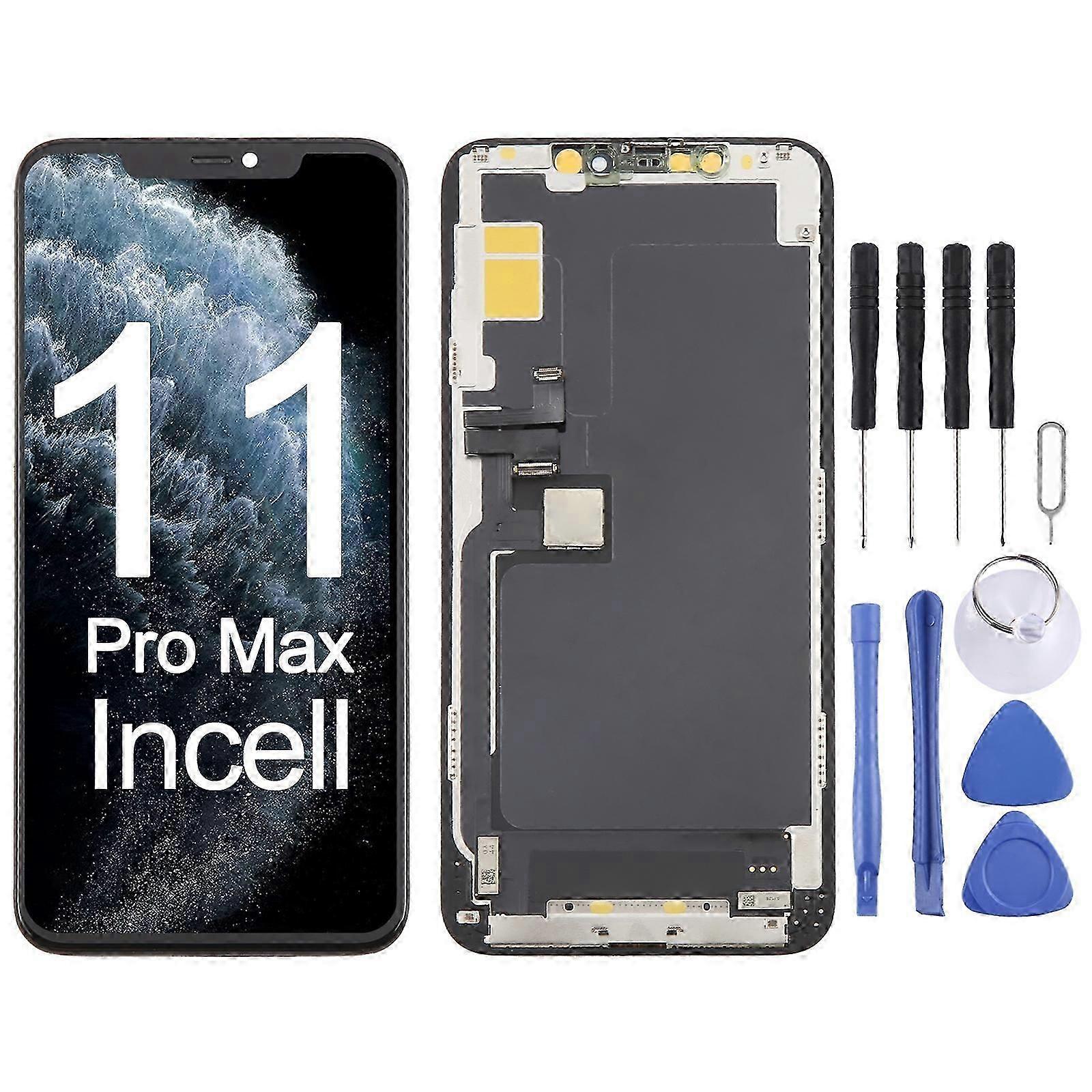 HD LCD Screen Replacement for iPhone 11 Pro Max 6.5 Inch Incell Display Compatible with Installation Service