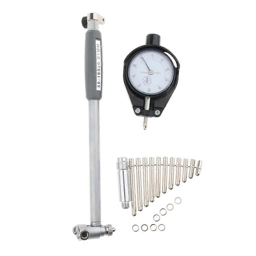 Dial Bore Gauge 2-6.3 Inches / 50-160 Mm Engine Cylinder Bore Diameter Measuring Tool