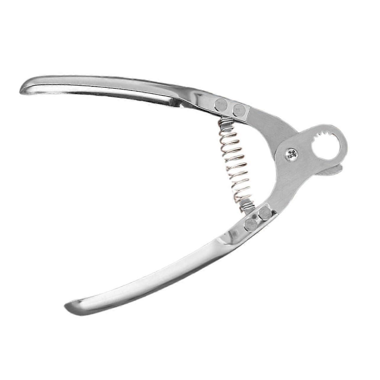 Stainless Steel Snail Cutter with Ergonomic Design - Practical Snail Trimming Tool for Kitchen Use