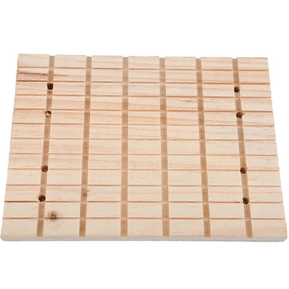 Wooden Pet Nail Scratching Board for Rabbits, Rodents, and Small Animals – Durable, Natural Wood, Safe Claw Care for Guinea Pigs and Chinchillas