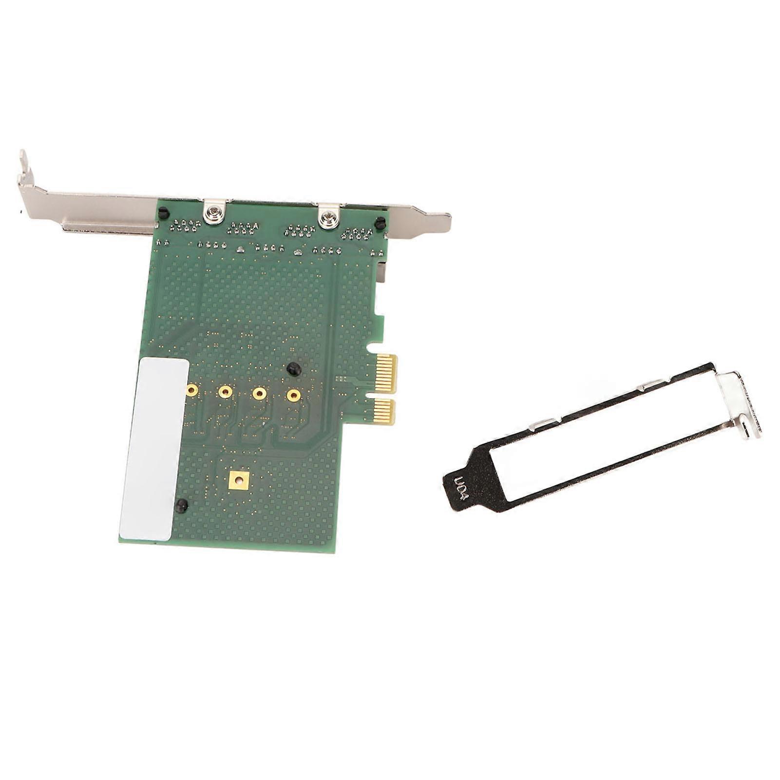 PCIe X1 Network Card 4 Port Gigabit Ethernet Adapter for PC Desktop Laptop Plug and Play