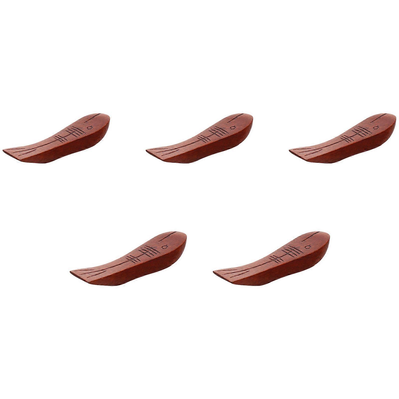 Decorative Chopsticks Stand Japanese Style Chopsticks Racks Wood Hold Chopsticks 5Set