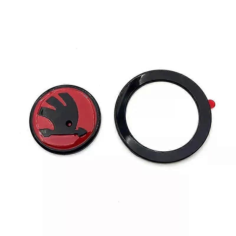 Car Steering Wheel Stickers Suitable for Skoda VRS Octavia A5 A7 RS Fabia Superb Rapid Kodiaq Karoq Accessories