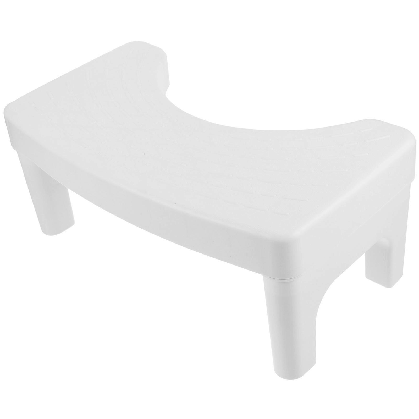 Here's a well structured product description based on your input:
**Comfortable Non Slip Bathroom Toilet Stool – Space Saving Footstool for