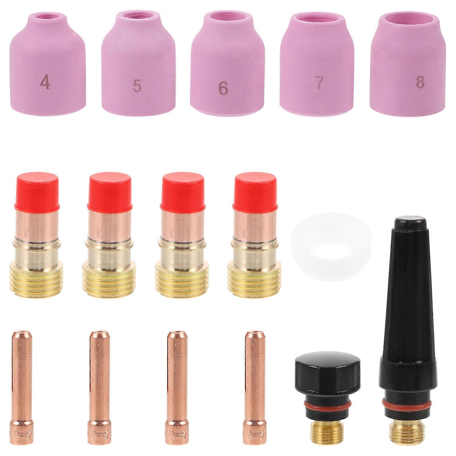 1 Set Durable Welding Nozzle Tips Kit – Essential Torch Consumables & Accessories for Welding Applications