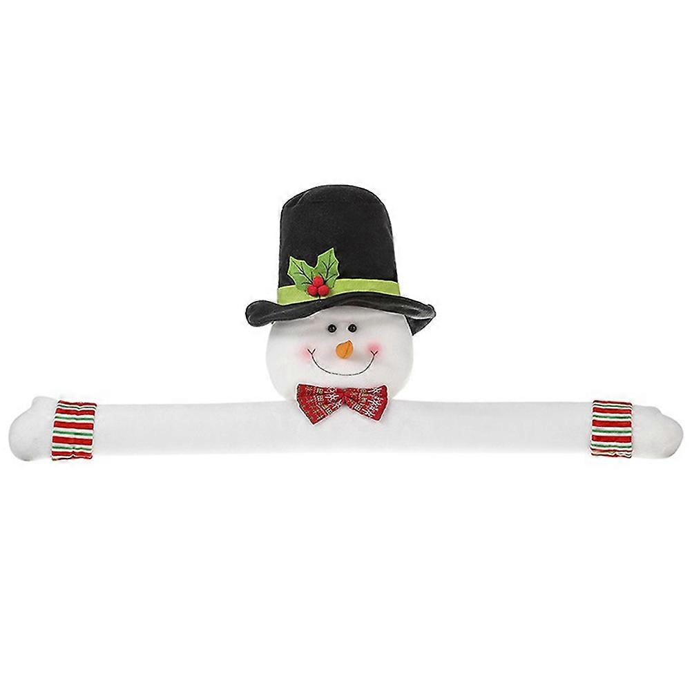 Hugging Tree Topper Snowman Ornament Tree Toppers Christmas Party 90x40cm Cloth 1Set
