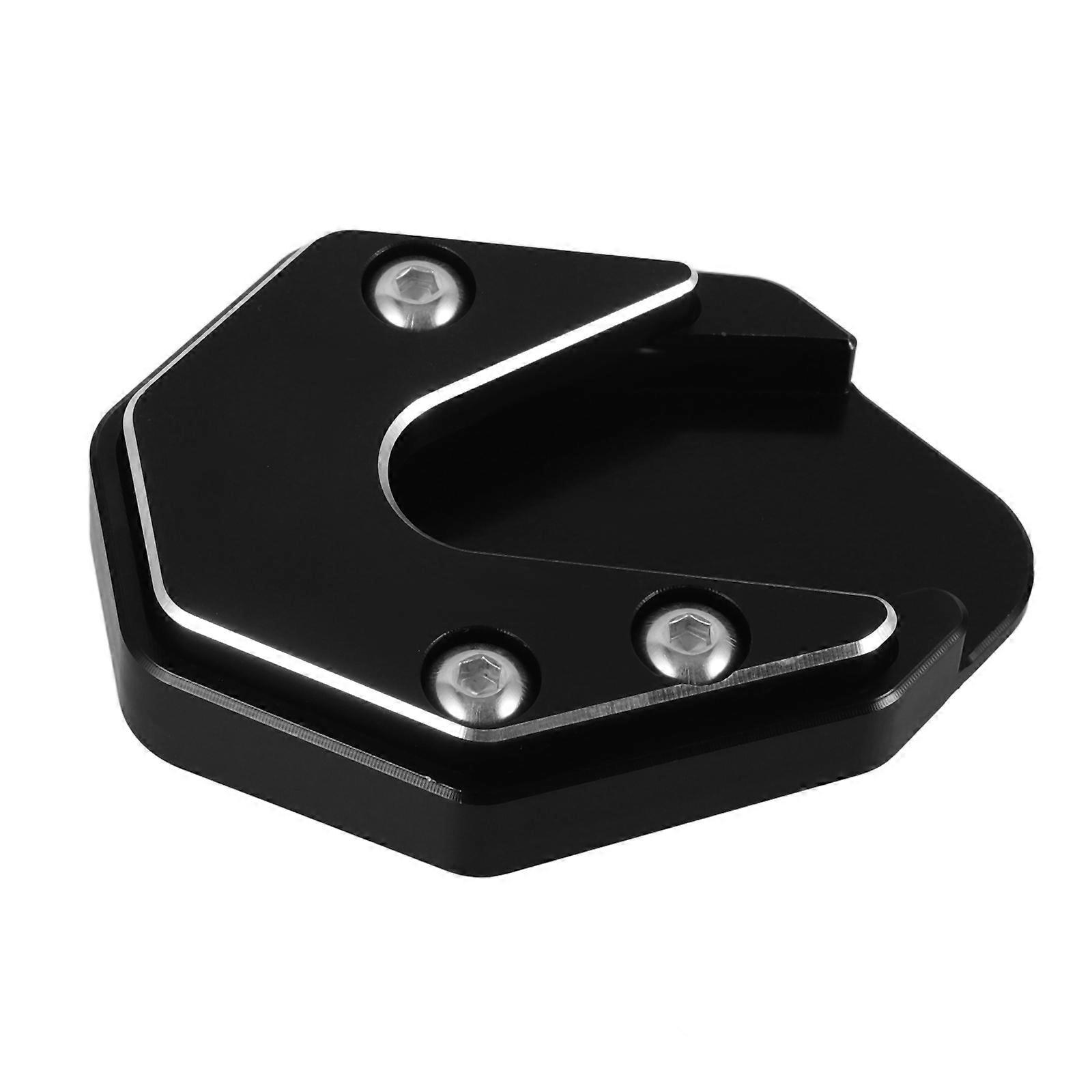 Side Stand Support Plate Motorcycle Kickstand Mat Antislip Rectangular Parking 1Pack