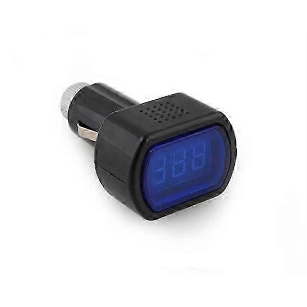 Voltmeter for Car - Cigarette socket black