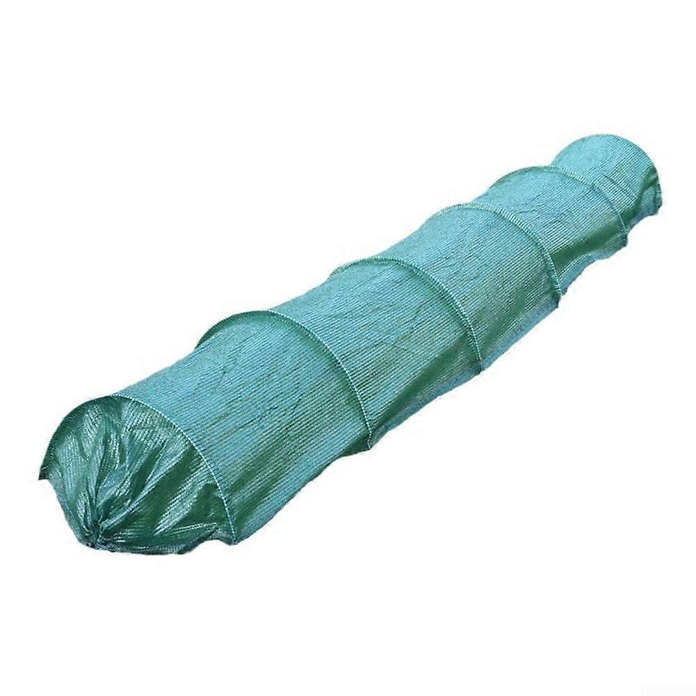 Agricultural netplanting tunnel, 3 m, plastic cover for vegetable cultivation, weather protection, mini greenhouse (dark green net)
