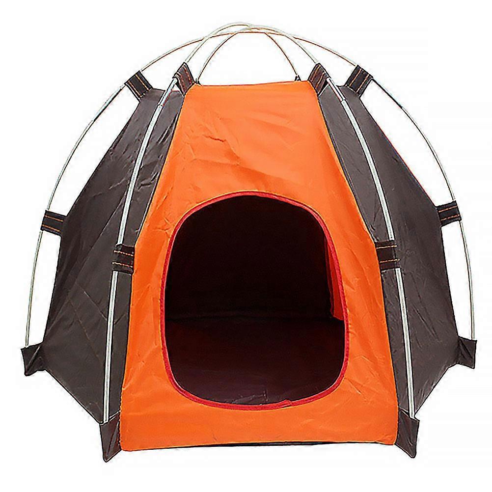 Small Tents For Pets SunBlock Waterproof Breathable Foldable Cat Tent For Pet Owners 70X55X53cm 1Set