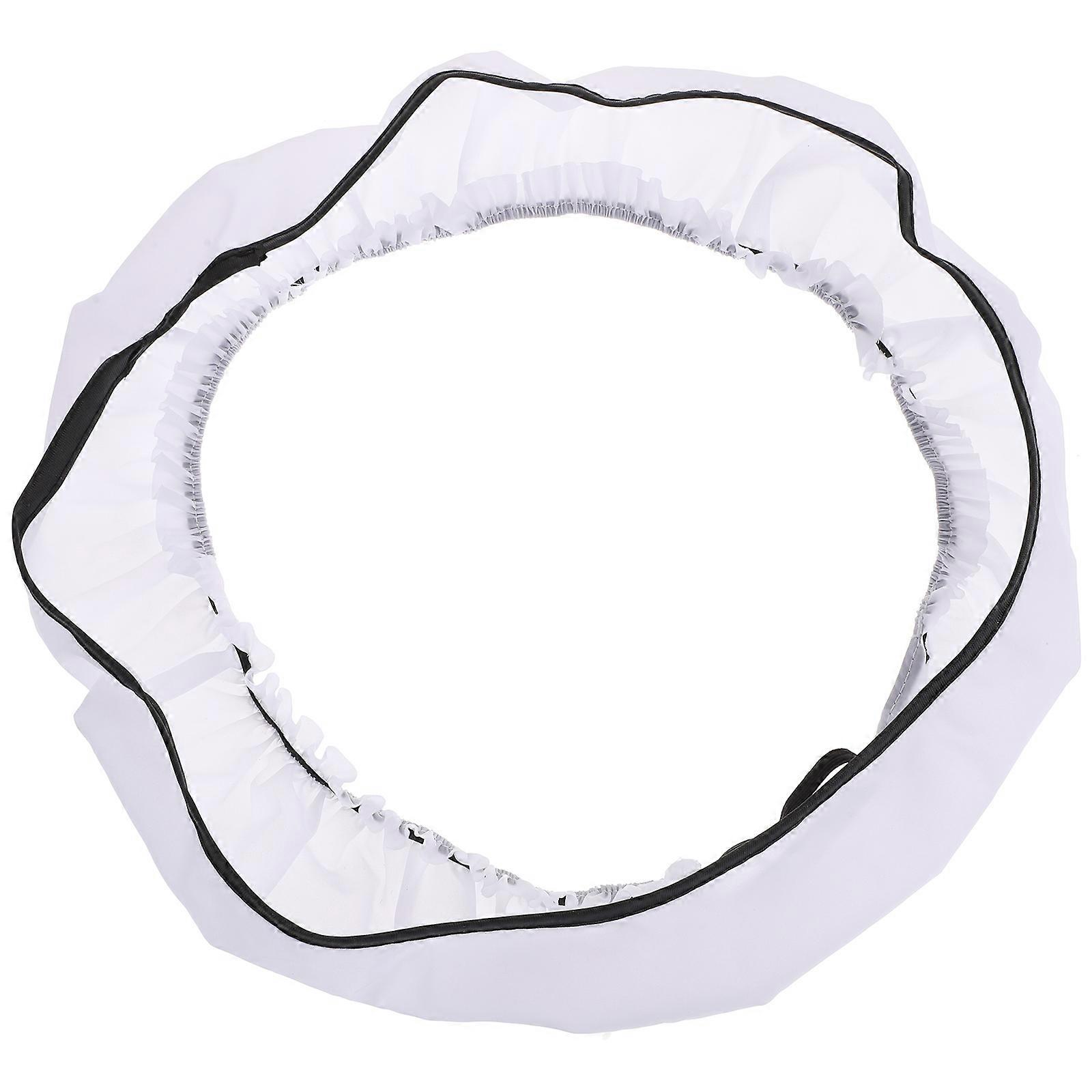 Foldable Flash Diffuser Cover for Photography – Softbox Diffuser for Ring Light, High Light Transmission, White for Portrait and Product Photography