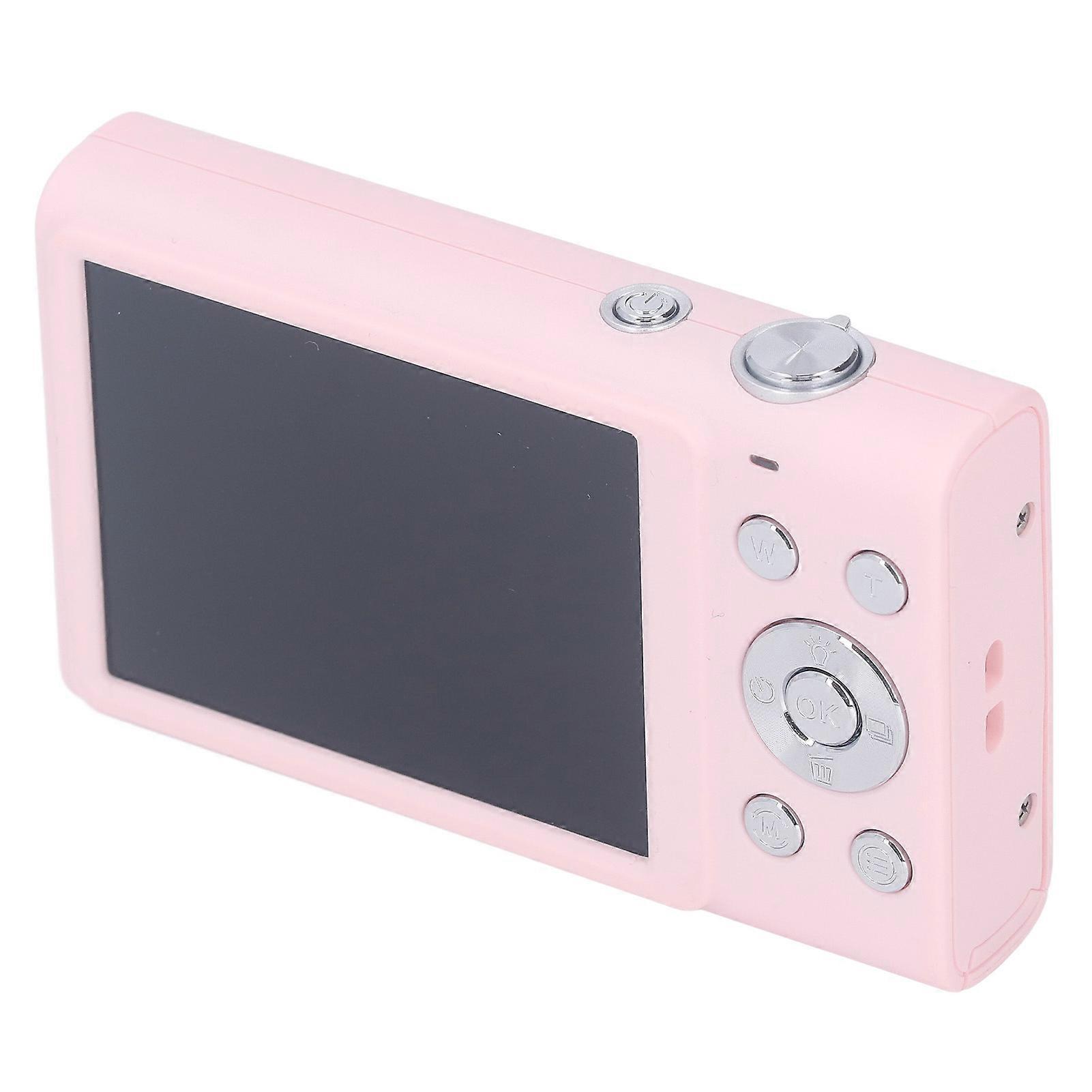 4Kデジタルカメラ48MP2.8インチIPSHDスクリーン16倍ズームオートフォーカスアンチシェイクポケットVloggingカメラ10代の若者たちの子供用