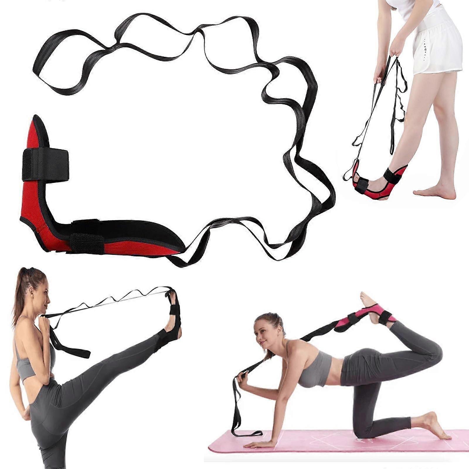 Izzila Stretch Strap with Loops and Removable Foot, Fascia Stretcher