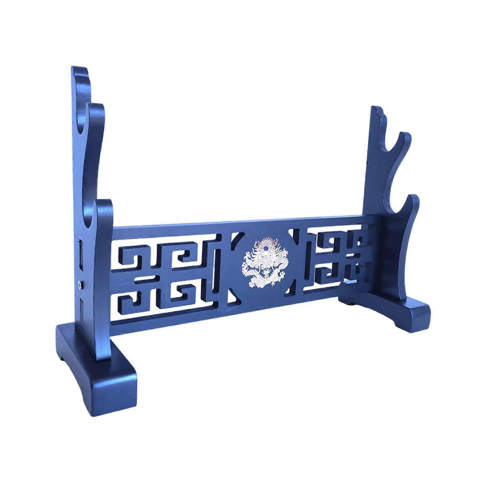 Samurai sword stand for wall display, katana stand, Black 401426.5CM