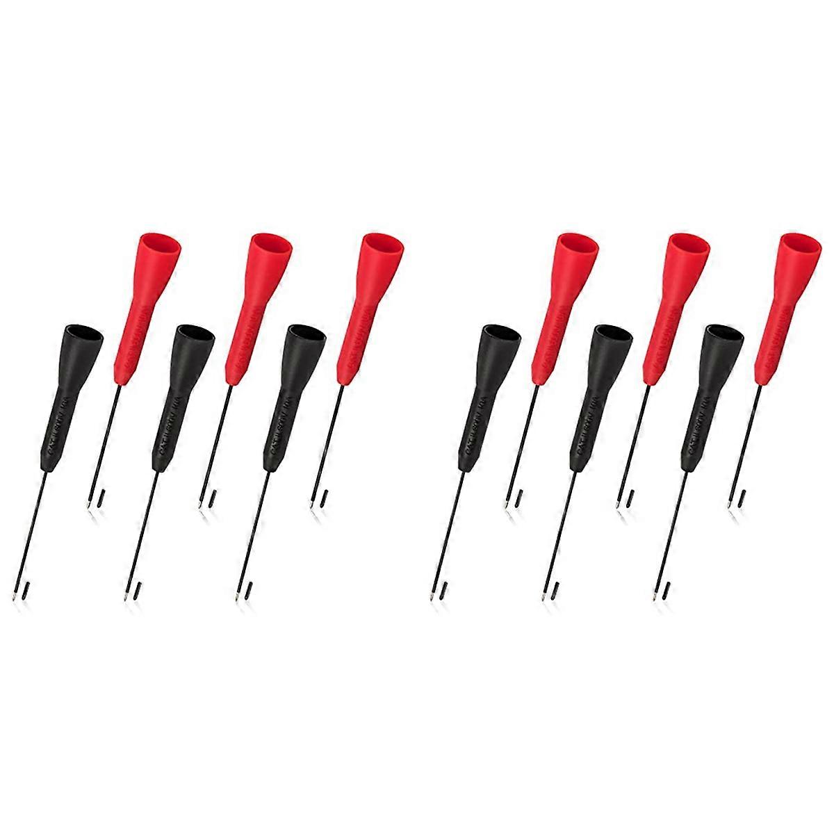 6Pack 2mm Needle Test Probes,600V/10A Non-Destructive Multimeter Test