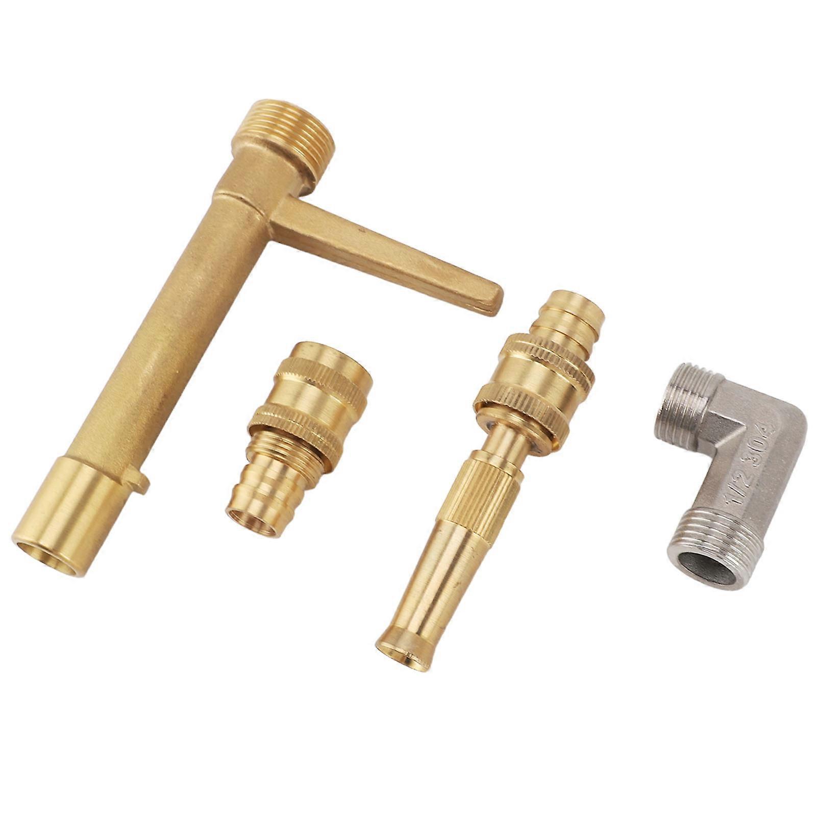 Quick Coupler Key Tool G3/4 Brass Quick Insert Irrigation Sprinkler Valve Key for Agricultural Lawn Yard Garden