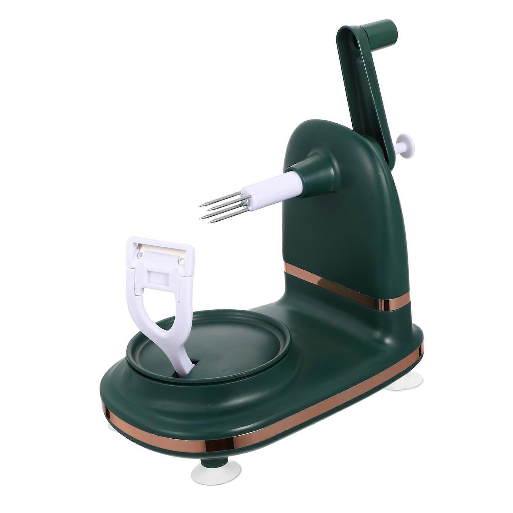 Handoperated fruit peeler from Practical and comfortable peeler for pears and other fruits for household Quick preparation