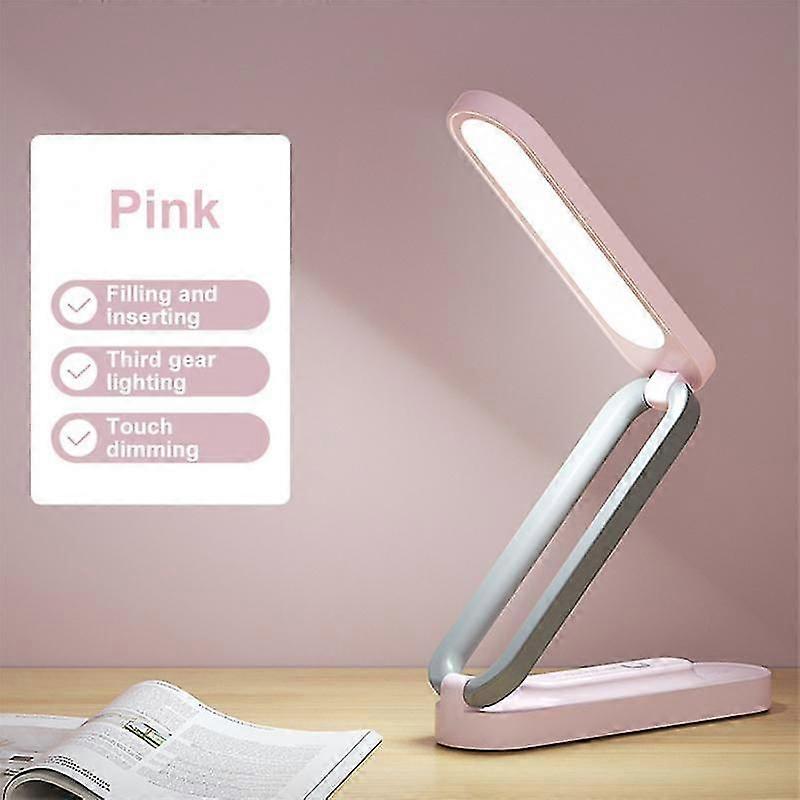 Foldable Table Lamp Portable Led Eye Protection Desk Lamp Usb Rechargeable Dimmable