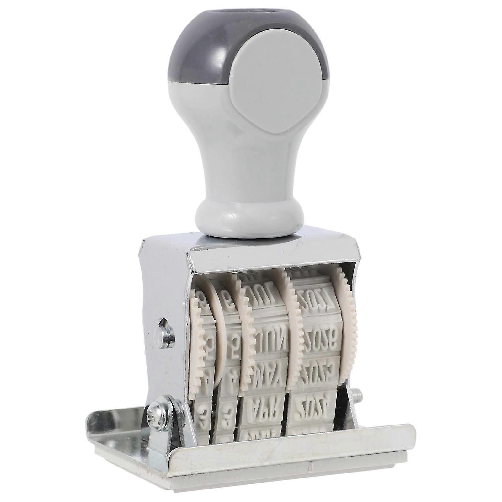 General Users Date Stamp Adjustable Date Plastic Material 8.00X4.70X3.50CM 1Set