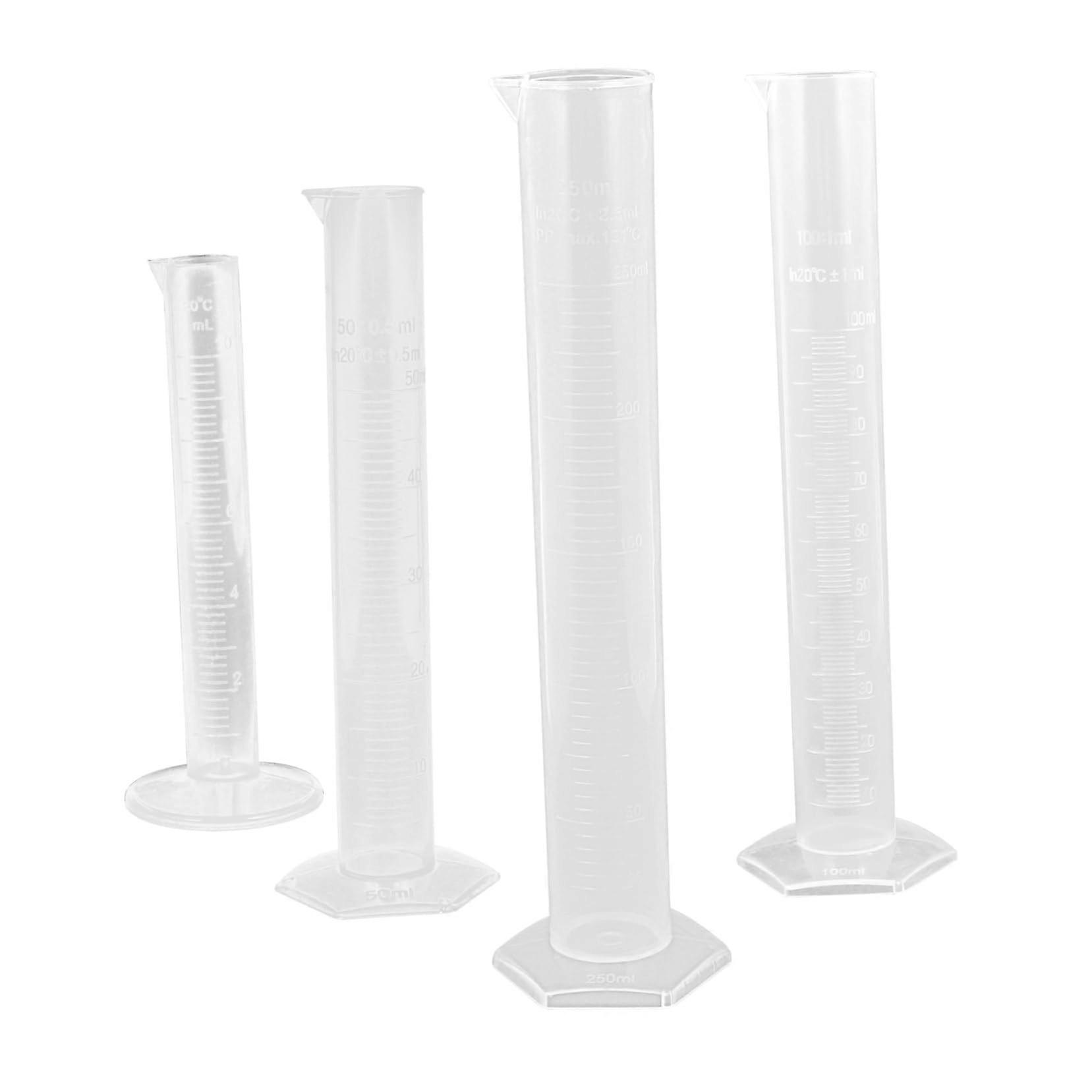 Large Measuring Cup Volumetric Flask Graduated Cylinder For School Plastic