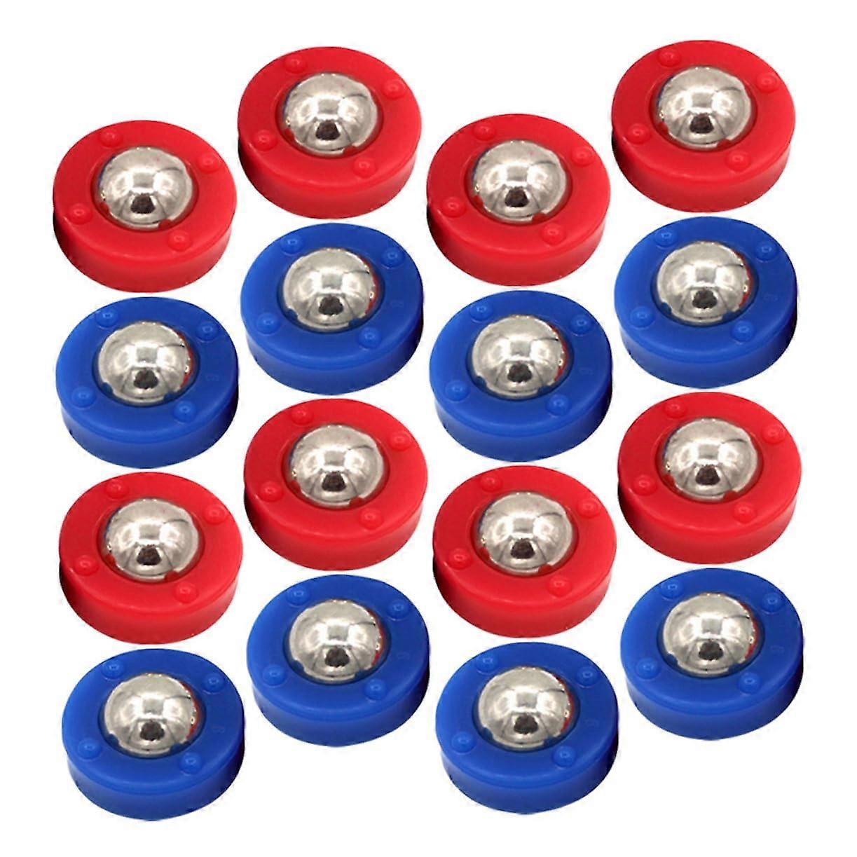 28 Piece Shuffleboard Table Set with Plastic Pucks for Adults and Kids - Replacement Balls for Shuffleboard Gameplay
