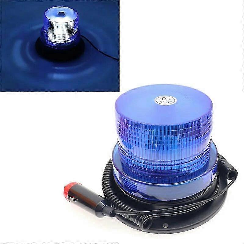 12V-24V Magnetic Car LED Strobe Warning Light Emergency Vehicle Beacon Lamp Rotating Traffic Indication Flash