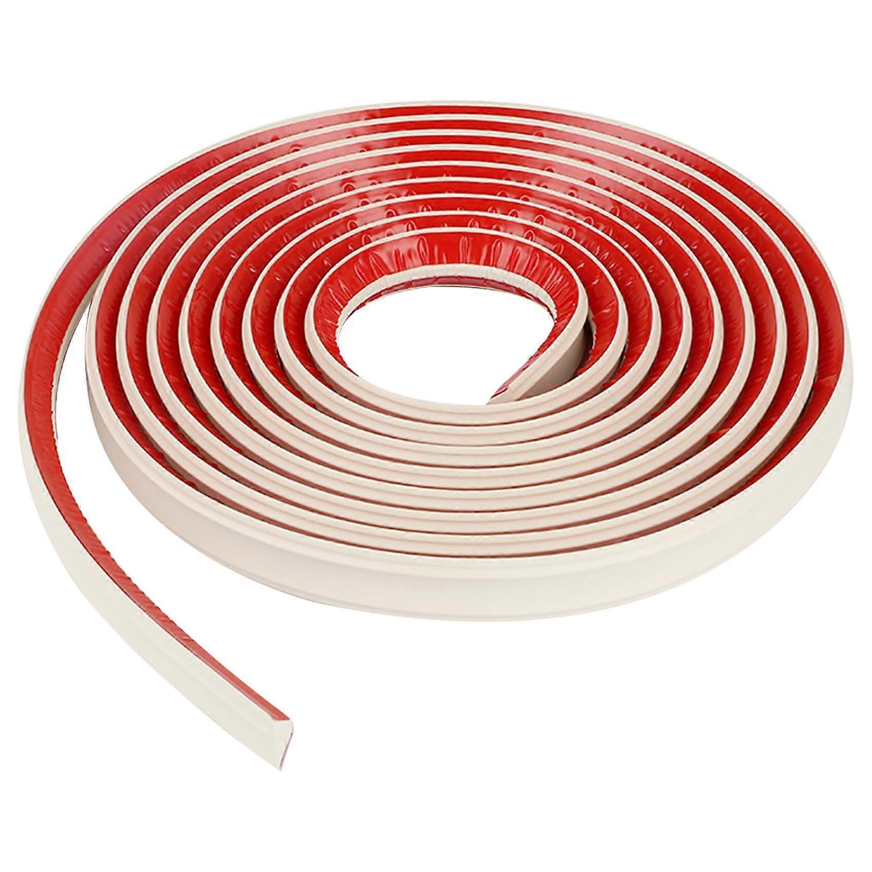 Inner Corner Trim 1 Roll 16.4ft Self-Adhesive 3D Shell Sticker Trim Waterproof Decoration Wall DIY