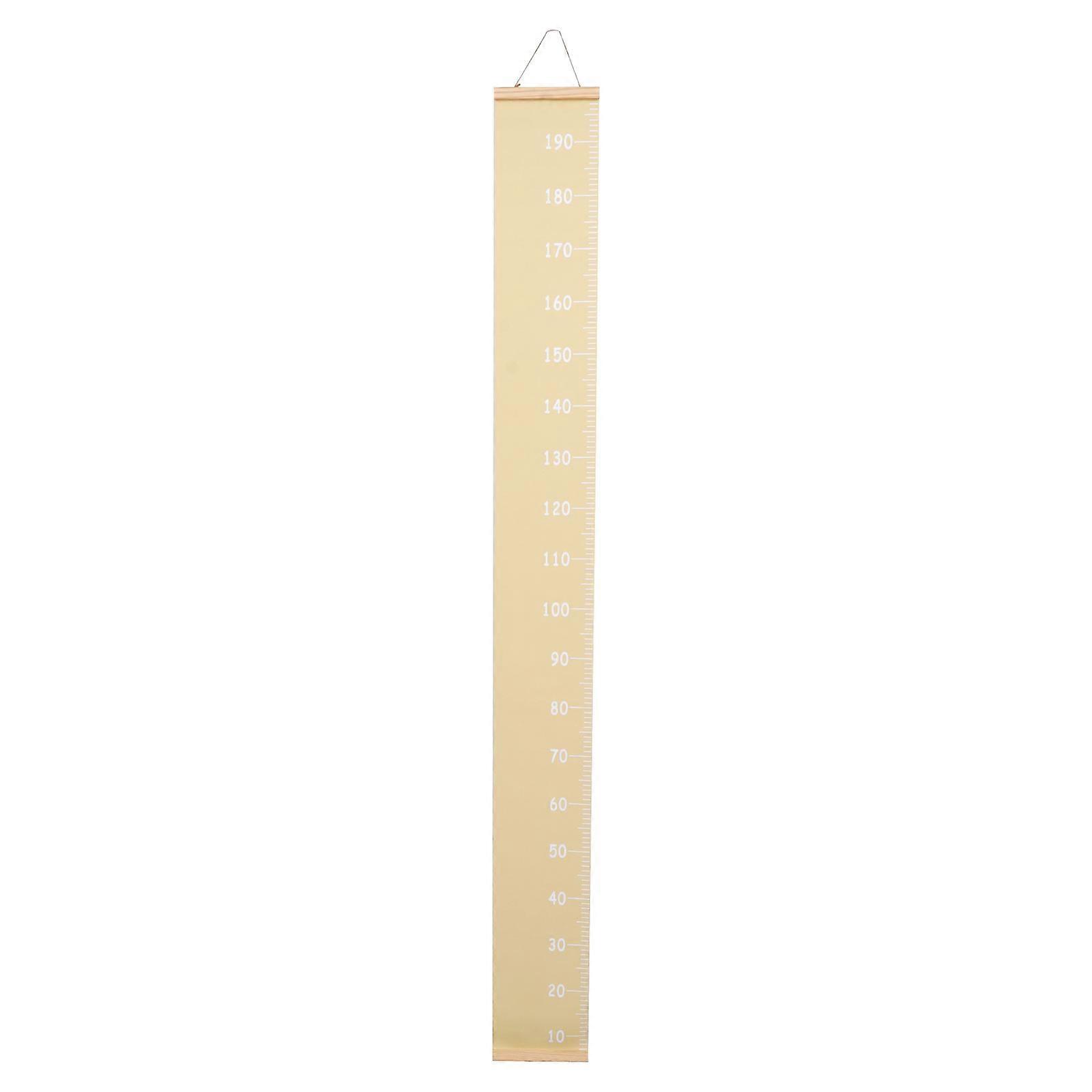 Height Chart Ruler Removable Wall Hanging Measurement for Boys Canvas Design Easy Install Home Decor Growth Tracking