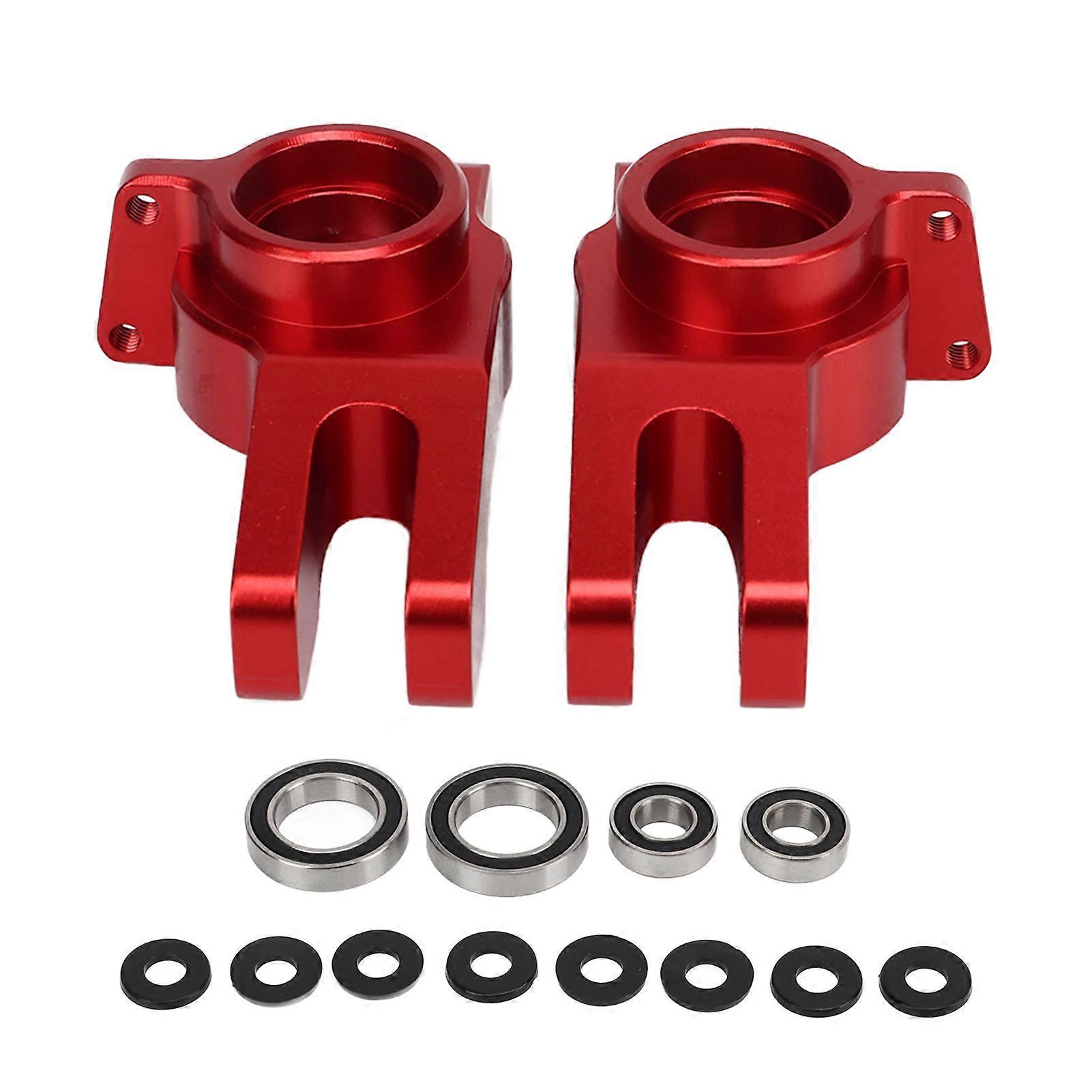 2Pcs RC Car Hub Aluminium Alloy High Strength Stable Exquisite Pure Color RC Rear Axle Carrier for ARRMA 1/7 1/8