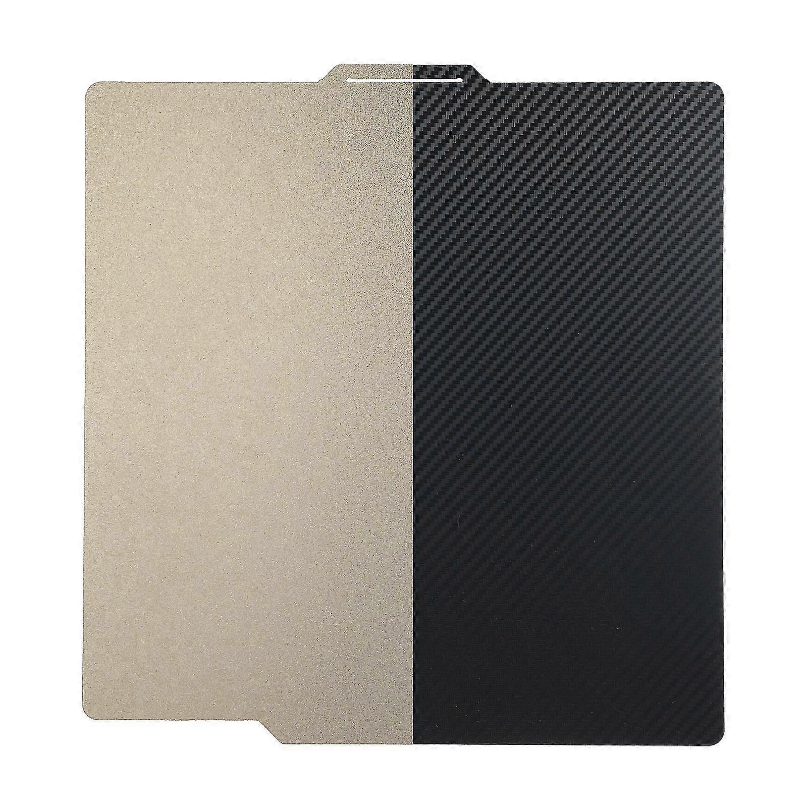 Double-Sided PEI Build Plate for 3D Printers - Textured PEI Surface & Smooth Carbon Fiber PET Magnetic Flexible Platform
