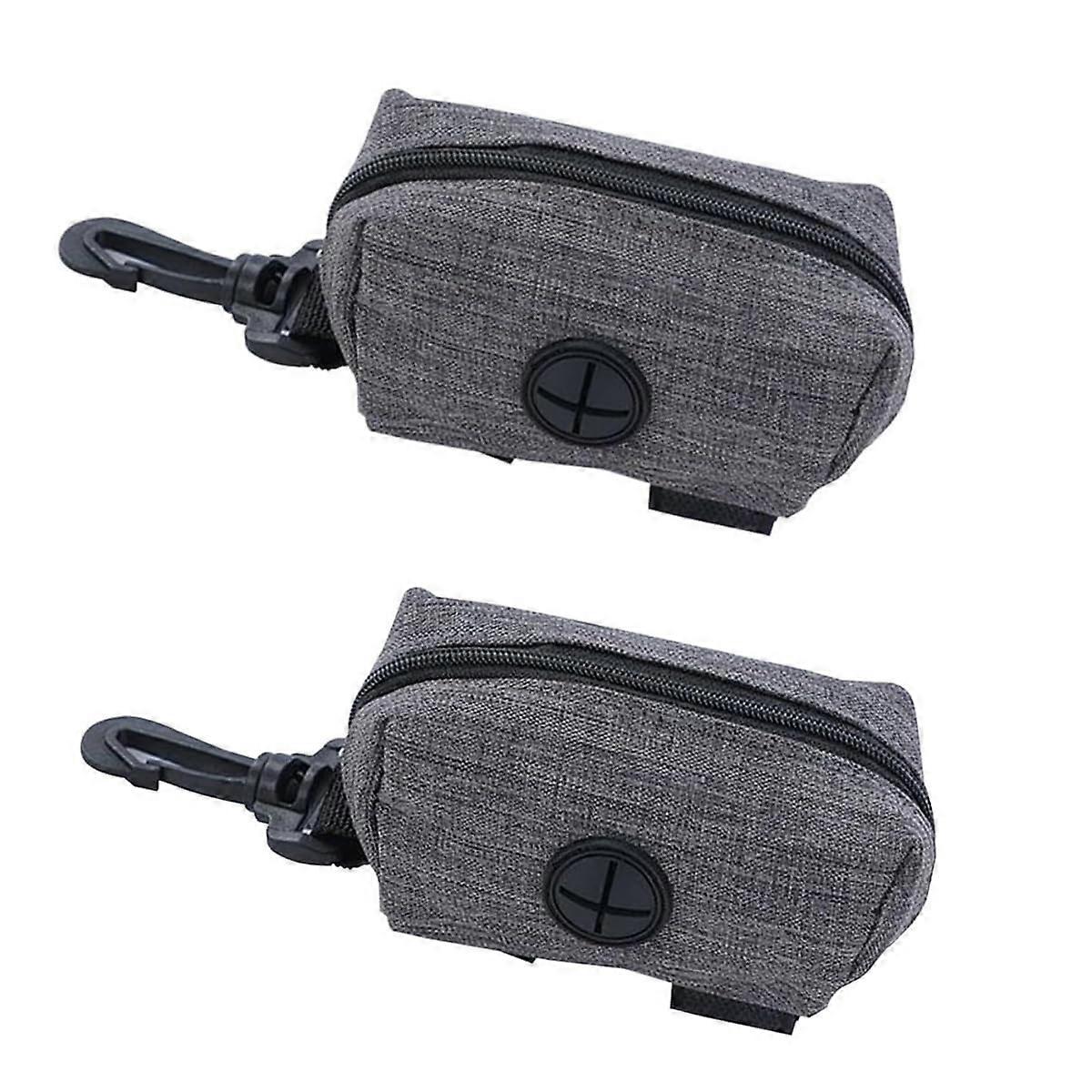 Dog Poop Bag Dispenser with Secure Zipper and Durable Clip – Easy Leash Attachment for Comfortable Walks and Hikes