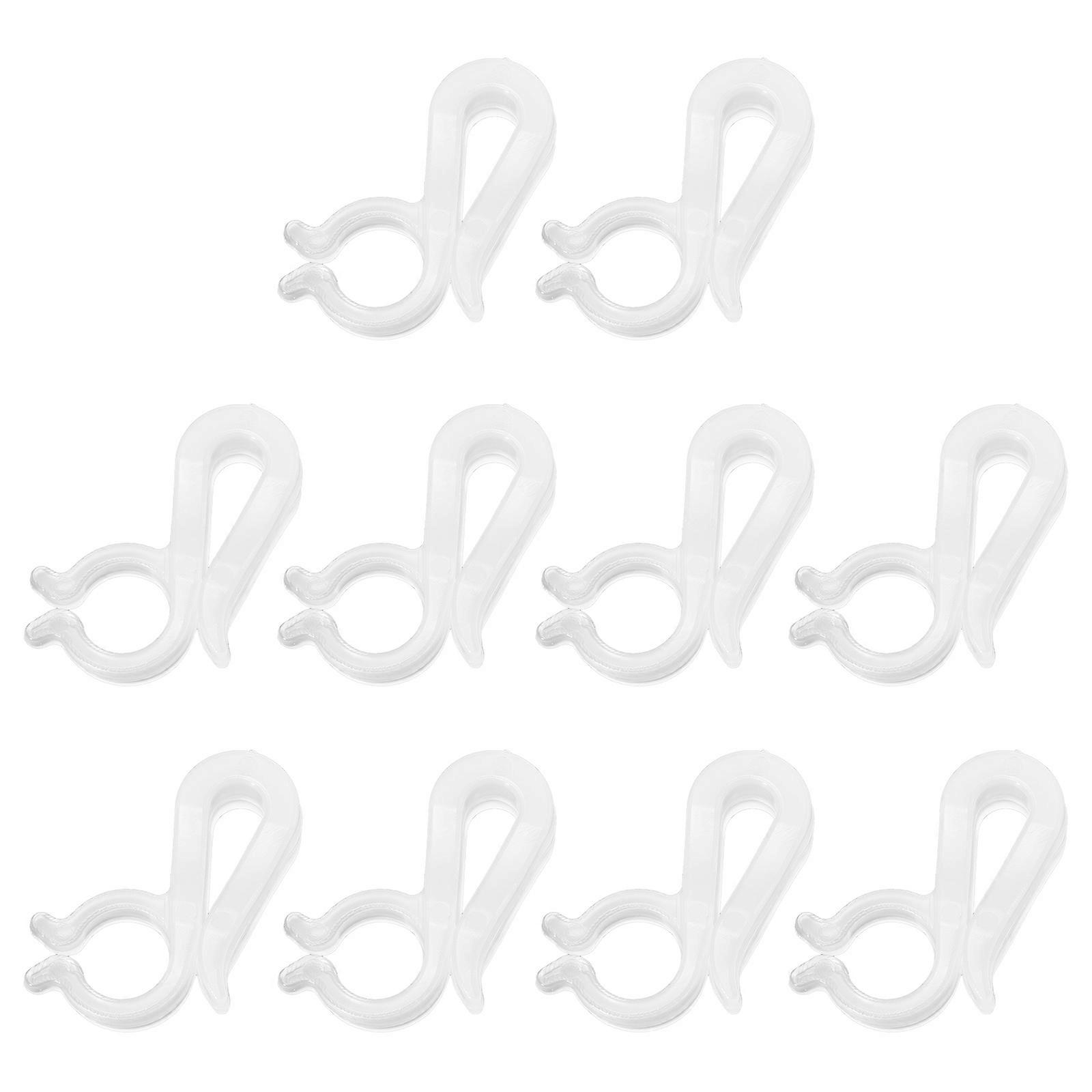 100pcs Christmas String Lamp Hanging Hooks for Festival Decor and Hanging Fixator Hooks