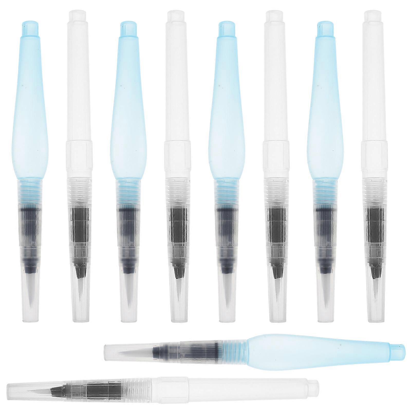 It sounds like you're describing a product listing for **refillable water storage nylon tip painting markers**—a versatile art tool often used for