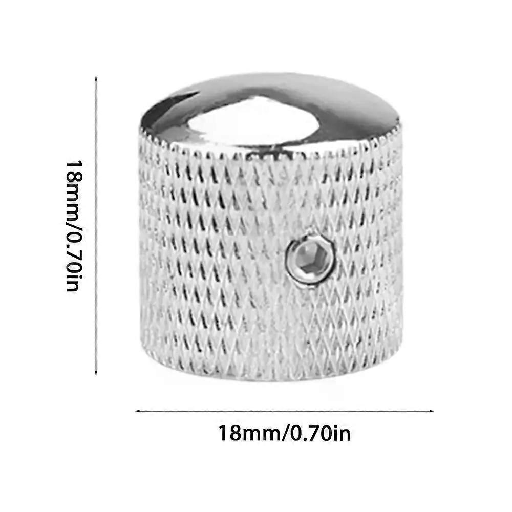 Guitar Knob Bass Dome Knobs With Wrench Guitar Control Knobs Speed Control For Enhanced Playability Bass Accessories