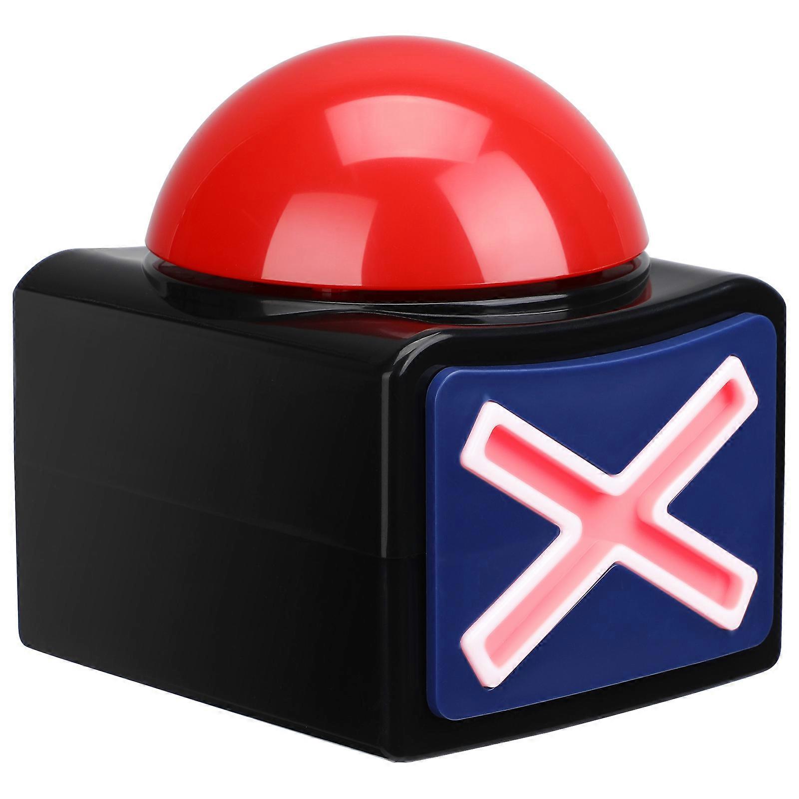 Sounds Buzzers Squeeze Box Shape For Competition Events Game Hosts 4.6×4.4×3.8in 1Pcs