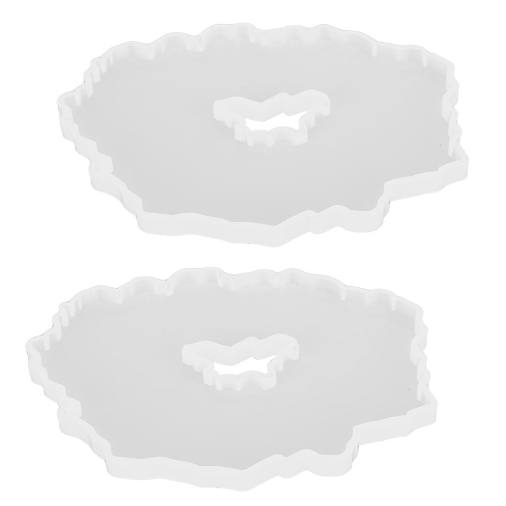 Silicone Coaster Making Mould DIY Craft Decorative Crafts Coasters Tray Base MoldType 1
