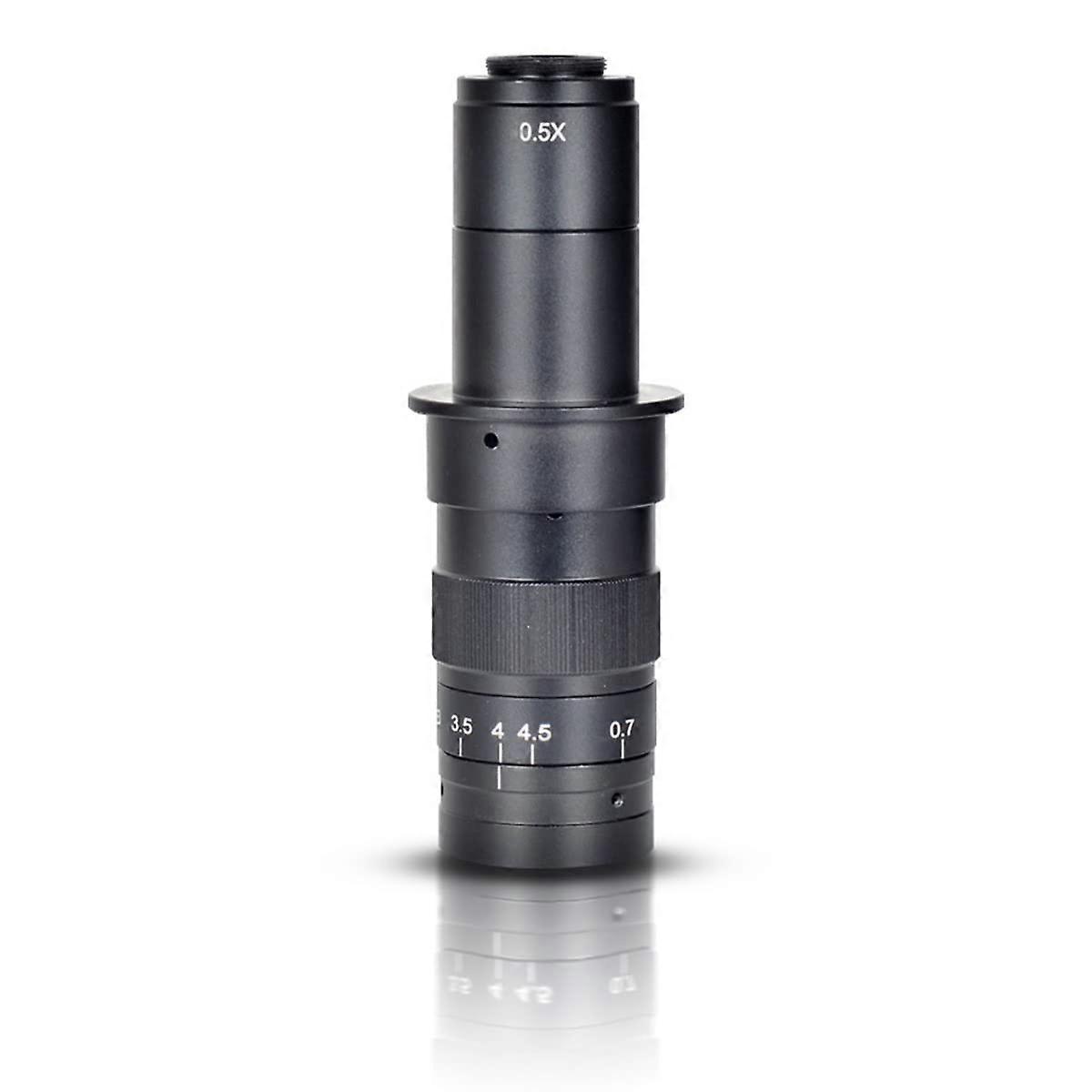 Accessories for laboratory microscopes 180x adjustable magnification zoom 25mm Cmount lens 4.5x adapter for industrial microscope camera