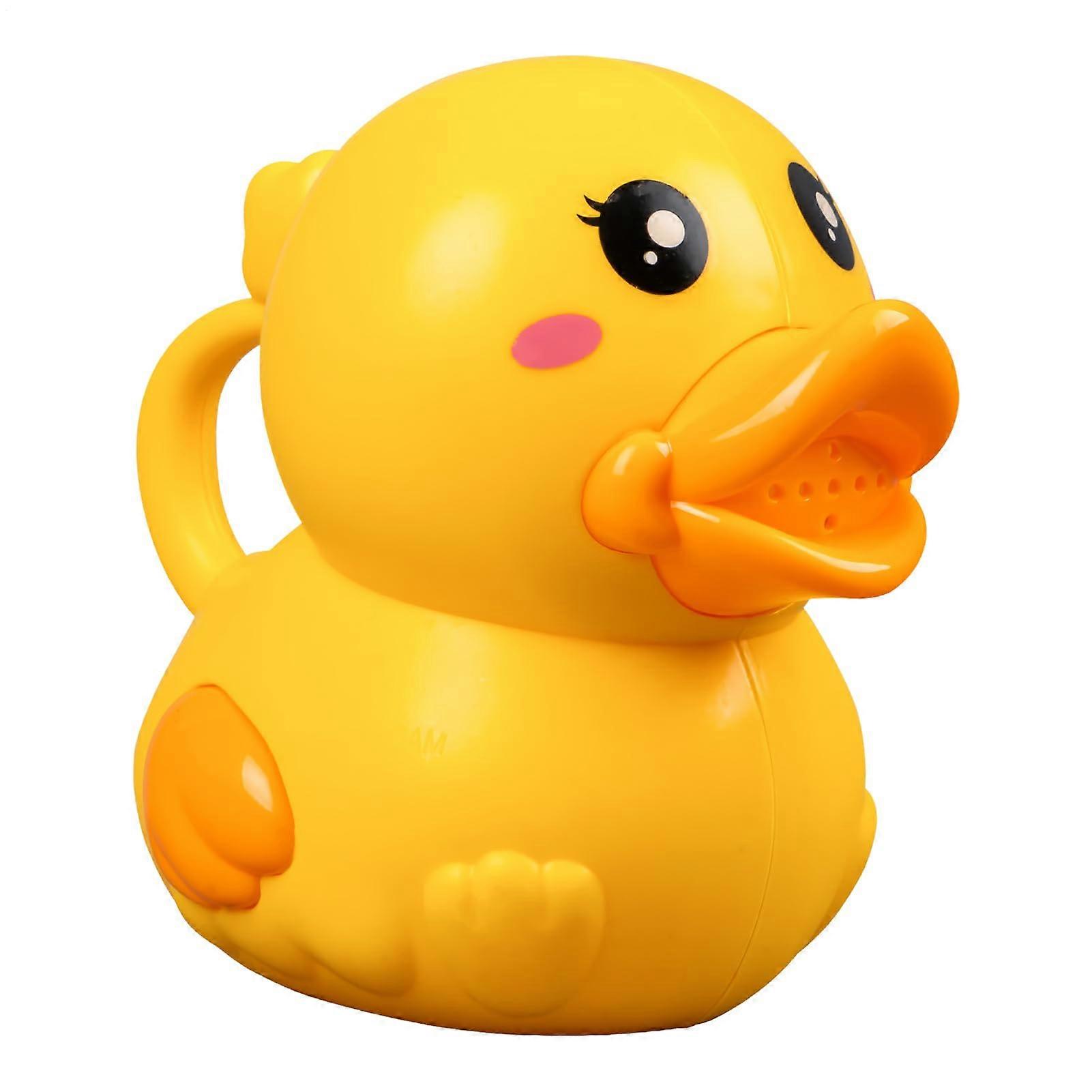 Kids Watering Can - Cute Yellow Duck Design, Outdoor Use, Garden Tool for Toddlers, Ideal for Flowers and Bath Time