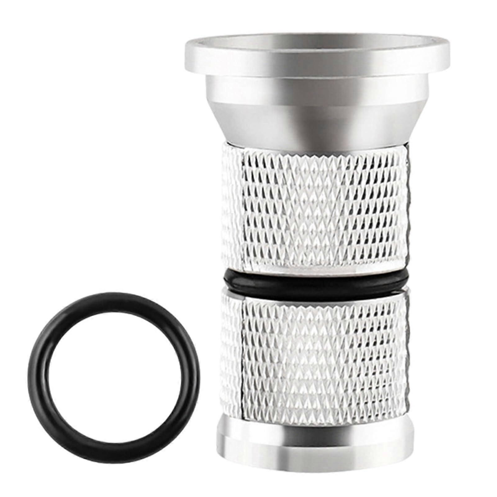 Carbon fiber handlebar – Aluminum alloy compression cap, expansion plug for bicycle steerer tube, threaded for mountain bike, accessory 30 mm.