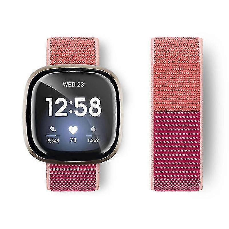 Breathable sport loop strap for Fitbit Versa 4/Sense 2 - nylon band