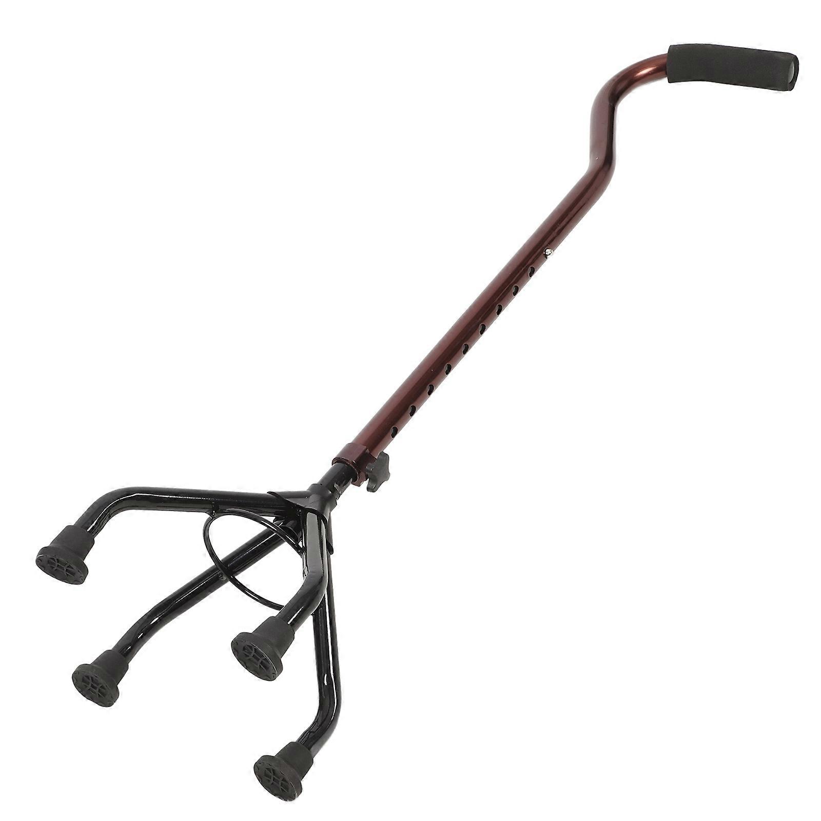 Adjustable Walking Stick for Camping, Hiking & Daily Use – Durable, Non Slip Design for Elderly Safety and Stability