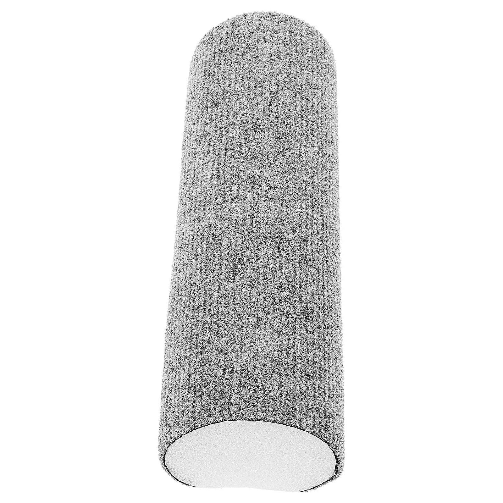 Cat Tree Replacement Post for Home Use Comfortable and Durable Cloth Foam Material Light Grey 6.5 Inches