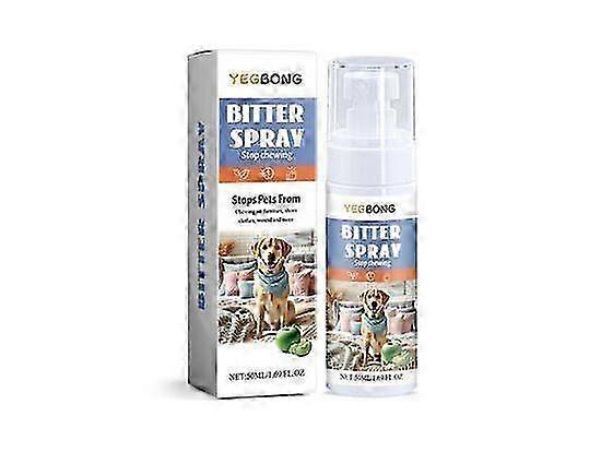 2025 Bitter Apple Spray for Dogs to Stop Chewing, NO Chew Spray for Dogs Protect The Safety of Furniture and Your Belongings, EffectivelyPrevent Licki