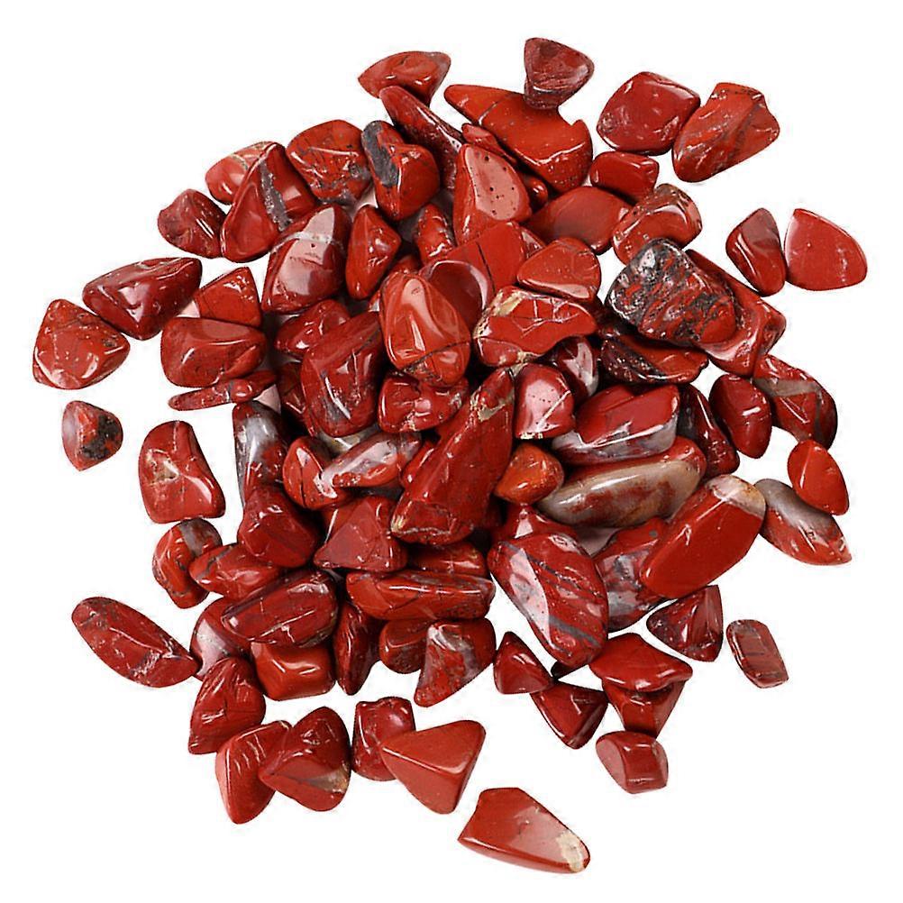 Fish Tank Supplies Small Aquarium Decor Visual Enjoyment Enhancement Red Stone Gravels For Aquariums Office Decoration 1Set