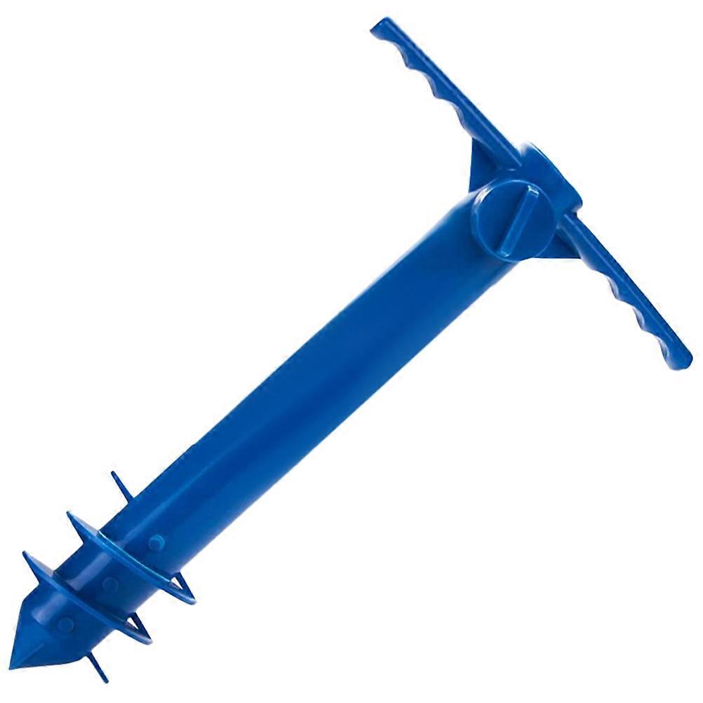 Umbrella Base Stand Outdoor Portable Stable Fixing Easy Installation Plastic Cylindrical Base 1Set