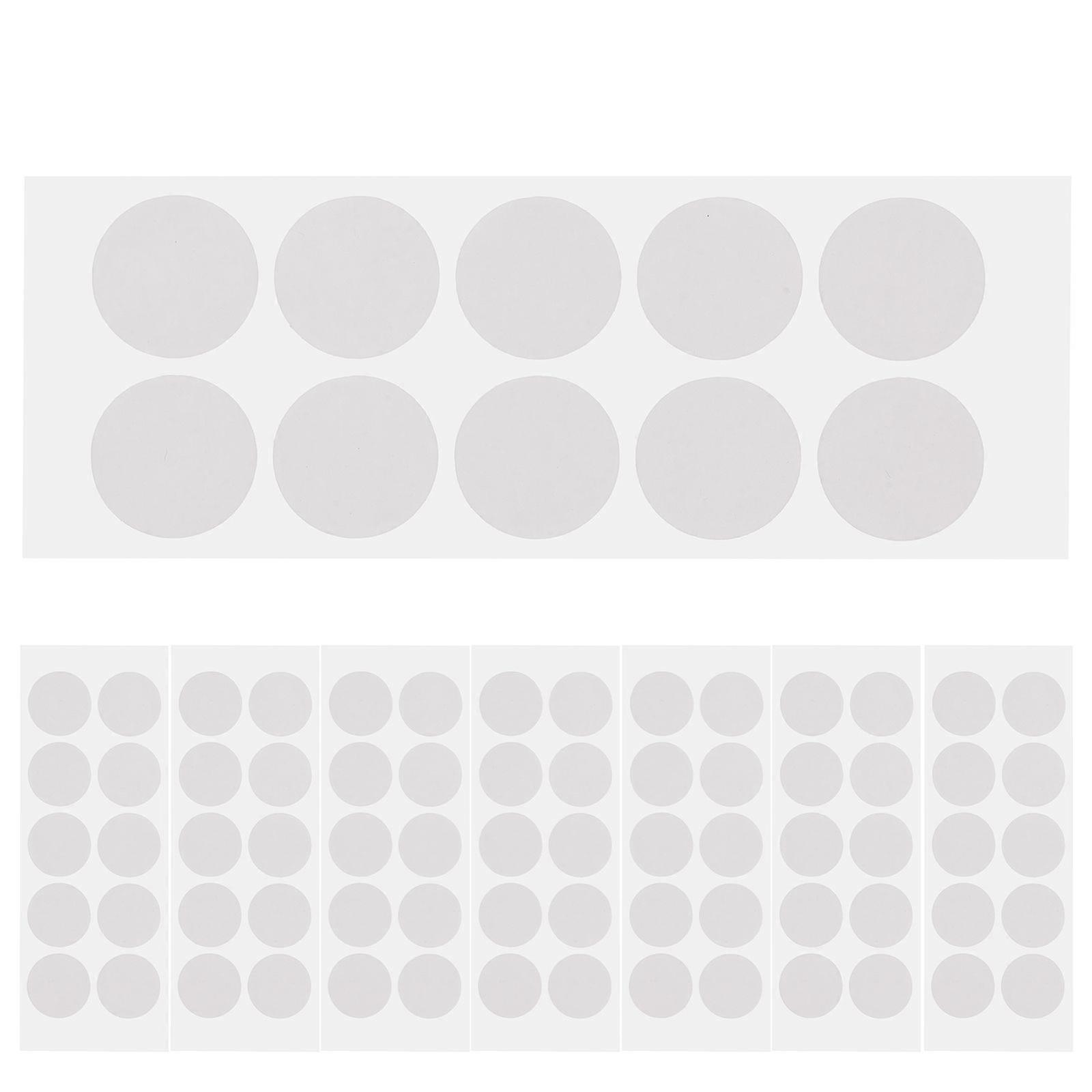 1 Set Double-Sided Adhesive Dots Clear Removable Sticky Adhesive Putty Round No Trace Sticky Putty Waterproof Dot Stickers for Wall Hanging Decor