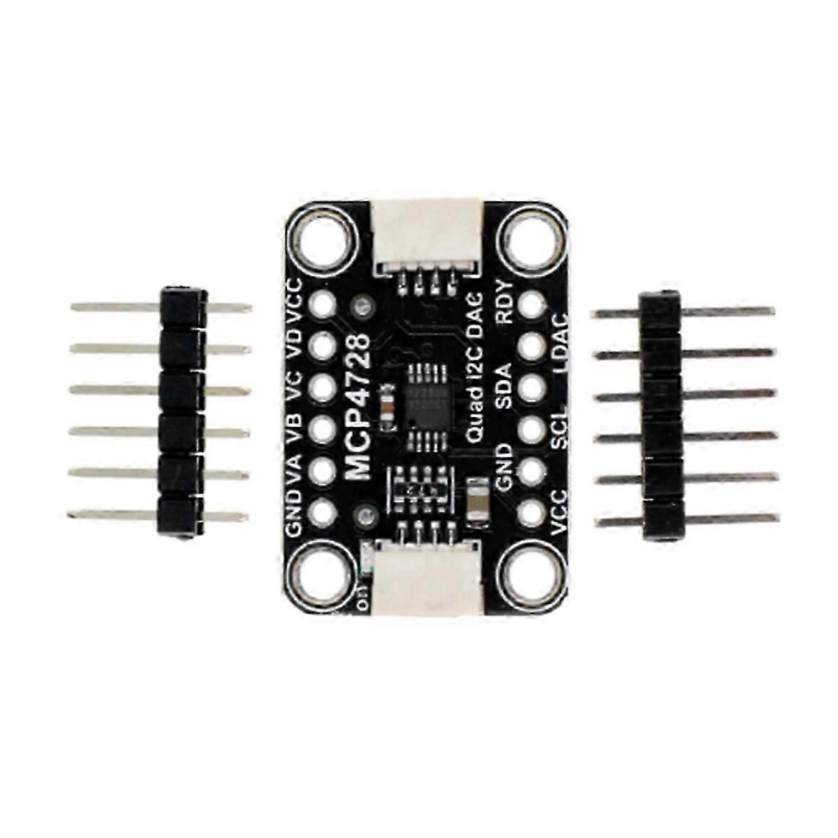 MCP4728 Quad Output Sensor Module with EEPROM Module Compatible with STEMMA QT Qwiic
