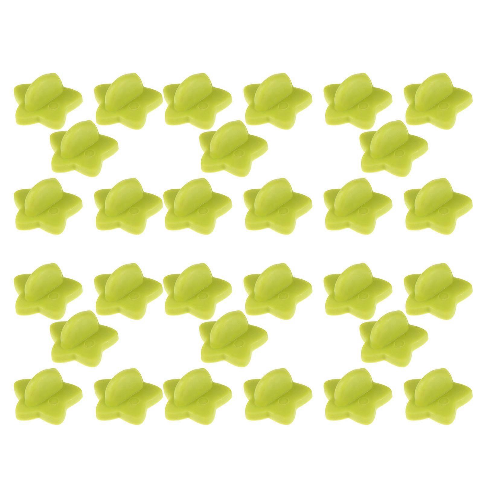 100Pcs Rubber Pin Backs for DIY Jewelry Making and Decor Green Color Lightweight Compact
